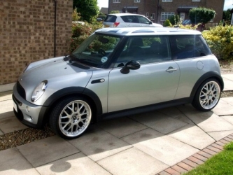 Mini cooper with thunder 18''