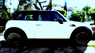 Mini cooper fluo